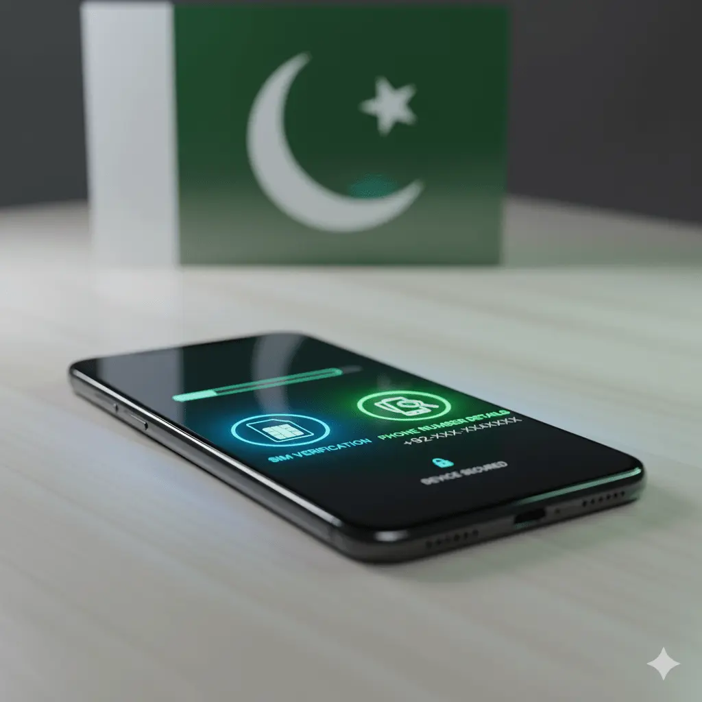 PTA phone number details check in Pakistan showing SIM and IMEI verification
